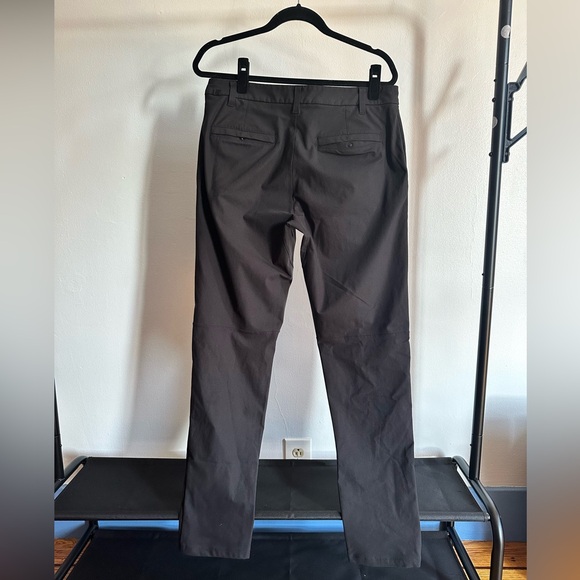 Black lululemon men classic fit pants - Picture 2 of 5